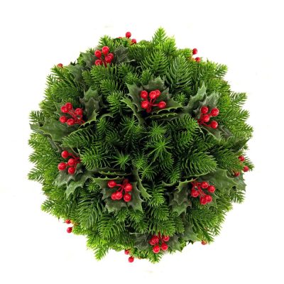 Artificial Christmas Holly Berry Decoration Ball