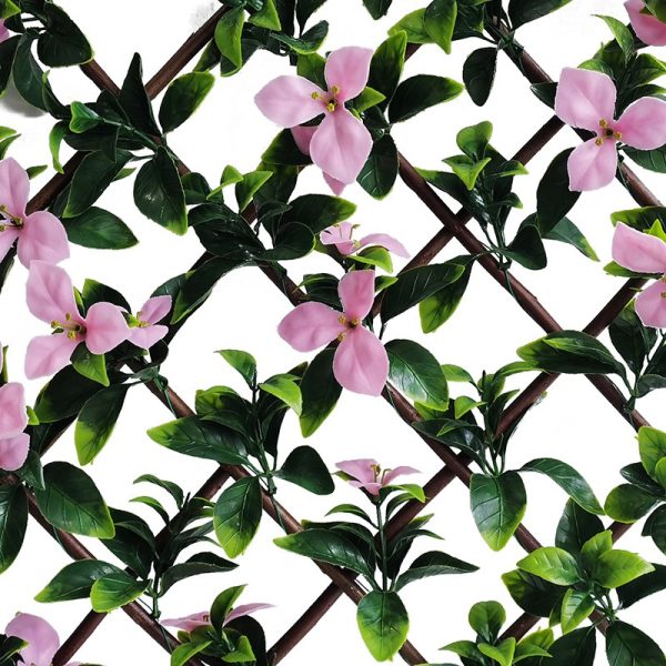 Gardenia Willow Fence with Flowers