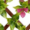 Bougainvillea PVC Fence with Flowers
