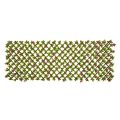 Bougainvillea PVC Fence with Flowers