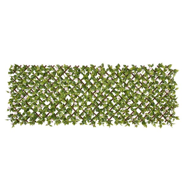 Sakura PVC Fence with Flowers
