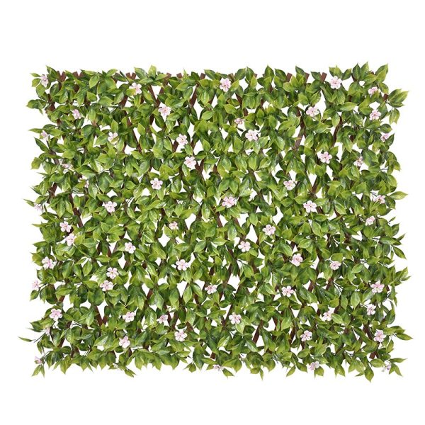 Sakura PVC Fence with Flowers