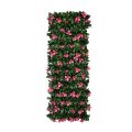 Bougainvillea PVC Fence with Flowers Balcony Privacy