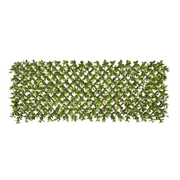 Sakura PVC Fence with Flowers UV Protected