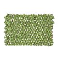Artificial Schefflera PVC Fence