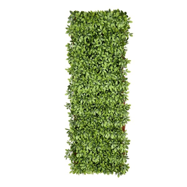 Artificial Schefflera PVC Fence