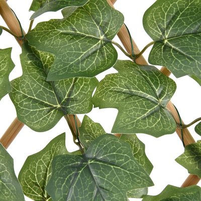 Boston Ivy Bamboo Fence