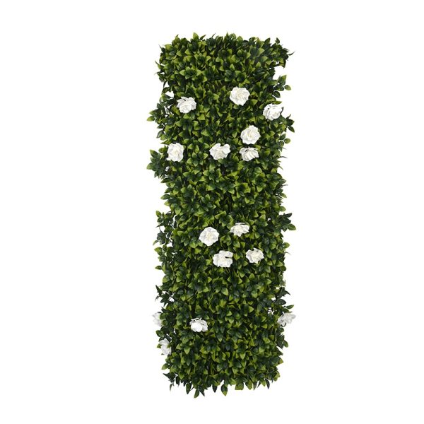 Rose Willow Fence with Flowers for Party Decoration