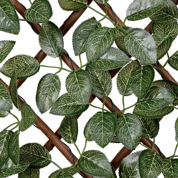 Artificial Rose Willow Fence