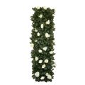 Rose Willow Fence with Flowers