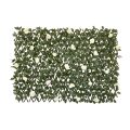 Rose Willow Fence with Flowers