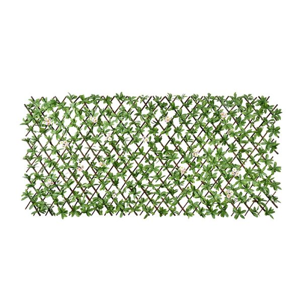 Azalea Willow Fence with Flowers