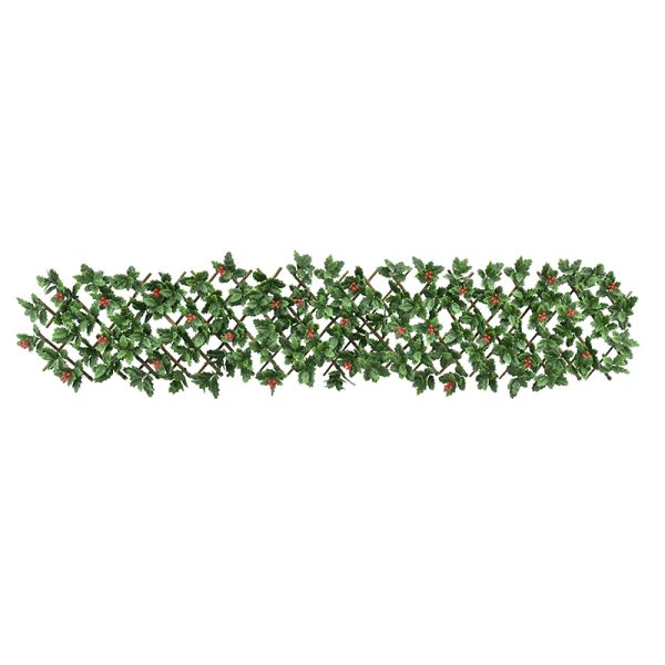 Christmas Willow Fence
