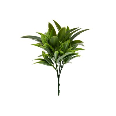 Faux Podocarpus Nagi Greenery Stems for Decoration