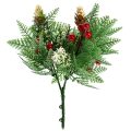Artificial Cypress and Berry Branches for Christmas Decor