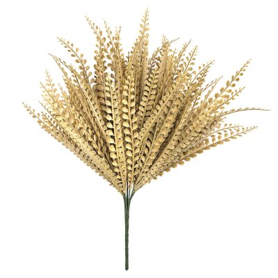 Faux Wheat Branches for Floral Arrangements